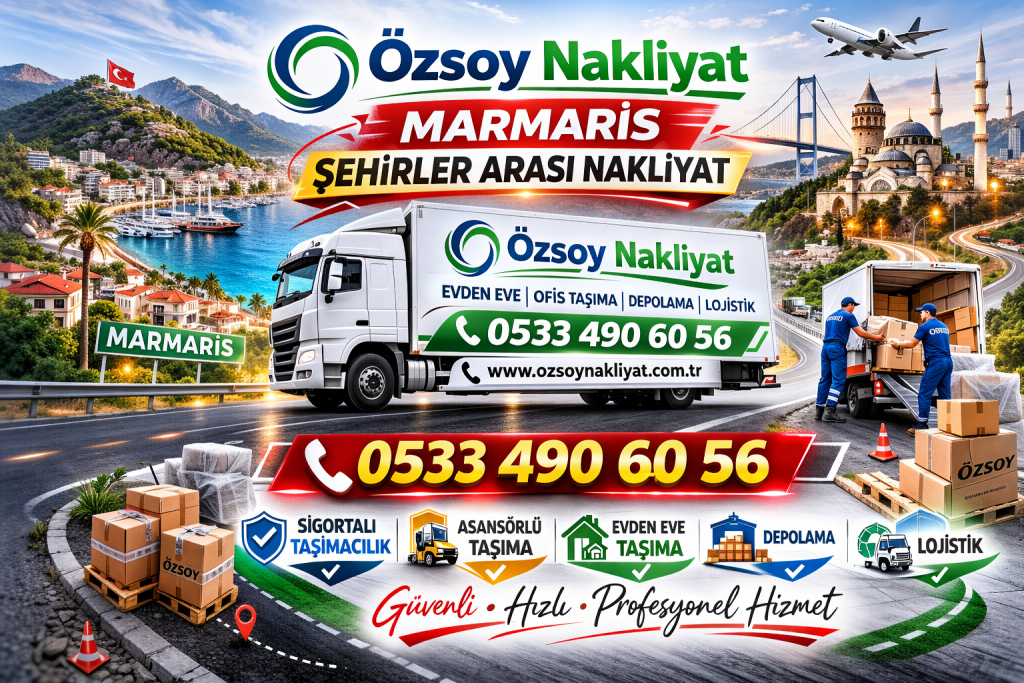 Marmaris şehirler arası nakliyat hizmetleri en çok büyükşehirlere yapılan taşınmalarda tercih edilir. İstanbul, Ankara ve İzmir gibi şehirler iş ve eğitim